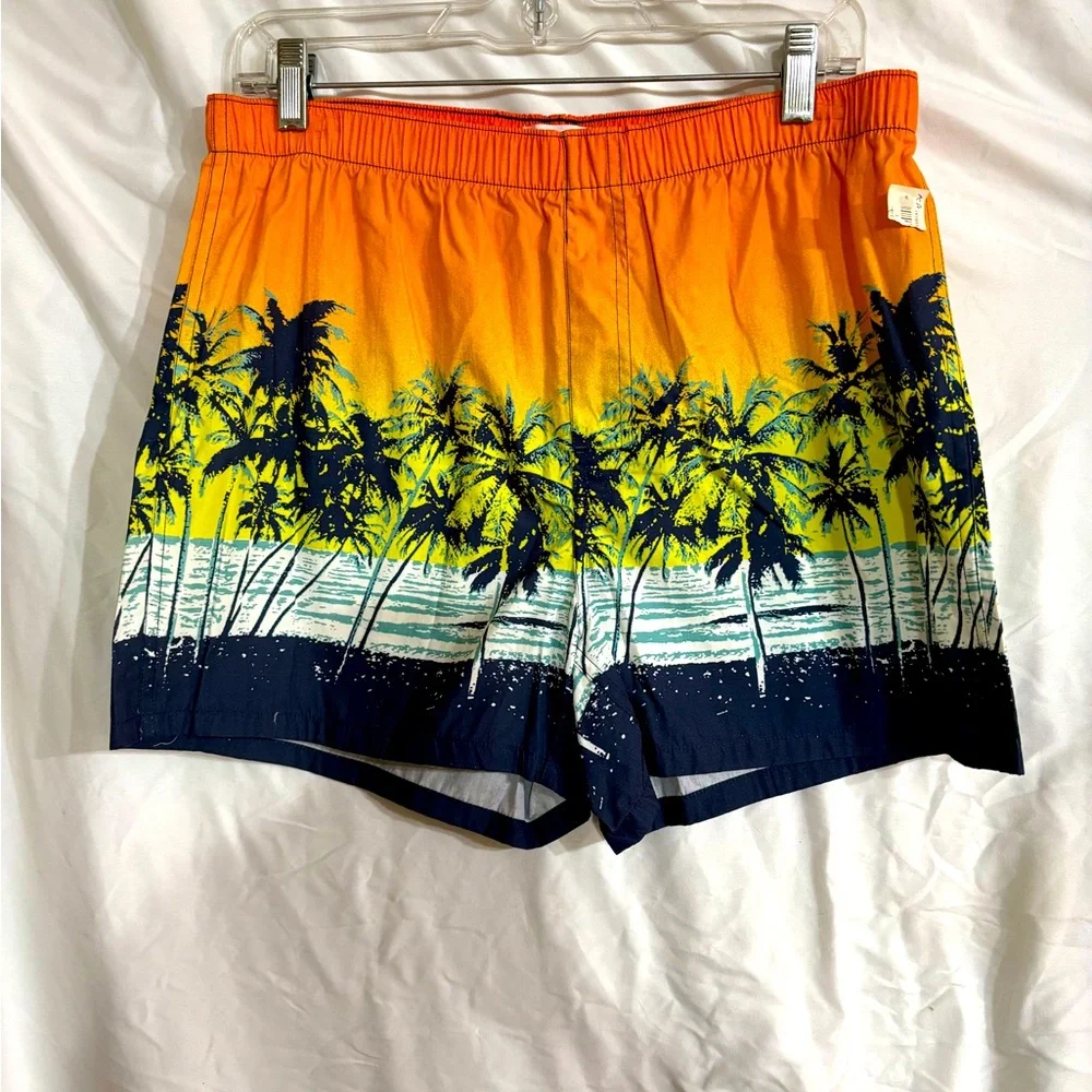 NWT Old Navy Palm Tree mens m 30